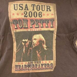 Vintage Tom Petty and the Heartbreakers tour tshirt 2006